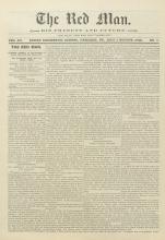 The Red Man (Vol. 15, No. 7)