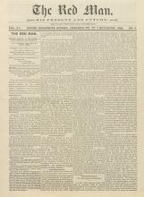 The Red Man (Vol. 15, No. 8)