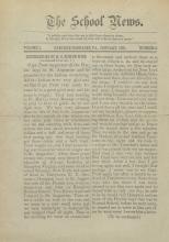 The School News (Vol. 1, No. 8)