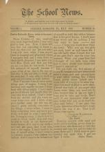 The School News (Vol. 1, No. 12)
