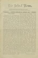 The School News (Vol. 3, No. 8)