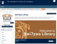 Xwi7xwa Library at the University of British Columbia