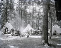 Male students at Camp Sells [version 1], c. 1913