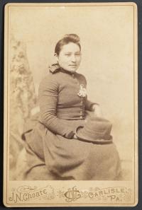 Lizzie Stands [version 2] c.1890