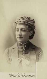 Miss Emma A. Cutter, c. 1885