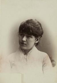 Miss Kate Irvine, c. 1888