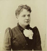 Miss Marianna Burgess, c. 1898