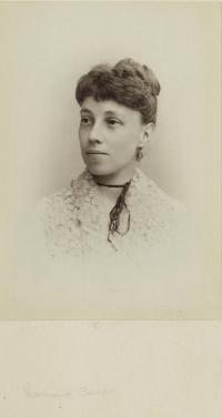 Miss Lavinia Bender, c. 1885