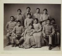 Eleven Chiricahua Apache students [version 2], 1887