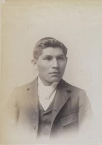 Unidentified male student #35, c.1890