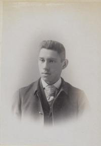 Unidentified male student #37, c.1890
