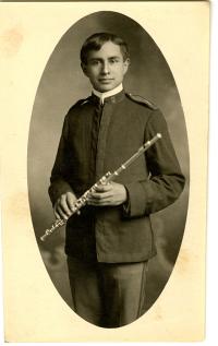 Willard Gansworth Band Portrait, 1903