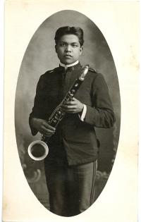 Alva Johnson Band Portrait, 1903