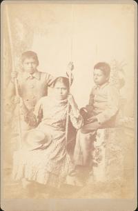 Benjamin Thomas, Mary Perry, and John Menaul Chaves [version 3], c.1880