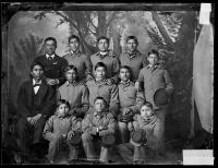 Twelve male Arapaho students #2, c.1881