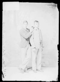 Luther Dah-hah and Lyman Kennedy, c.1889