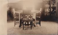 Charles Buck's dining room, 1911