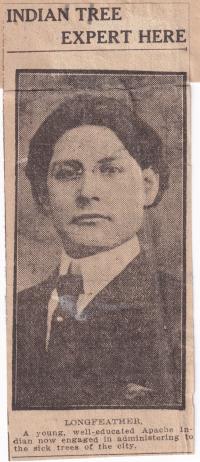 Nicholas Longfeather, 1912