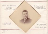 Edwin Schanandore, c.1889