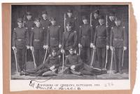 Officers of the Chemawa Battalion, 1914