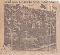 Carlisle Girls Cheering Section