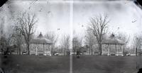 Band stand on school grounds, c.1881