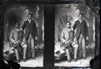 Two unidentified male students (David Group PO#33), c.1883