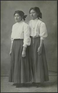 Two Female Students, c.1901