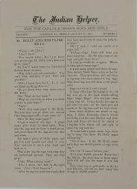 The Indian Helper (Vol. 1, No. 2) 