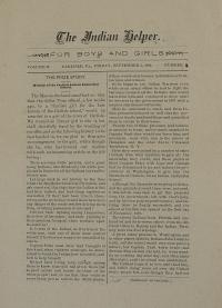 The Indian Helper (Vol. 2, No. 4)