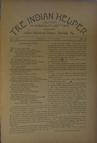 The Indian Helper (Vol. 7, No. 46)