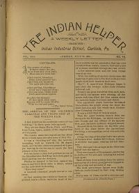 The Indian Helper (Vol. 8, No. 45)