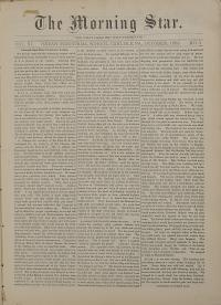 The Morning Star (Vol. 3, No. 3)