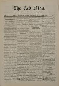 The Red Man (Vol. 13, No. 6)