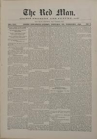 The Red Man (Vol. 13, No. 7)