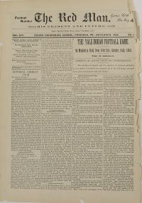 The Red Man (Vol. 14, No. 1)