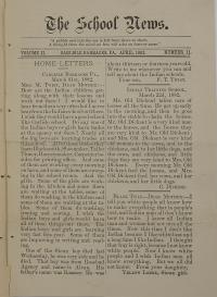 The School News (Vol. 2, No. 11)