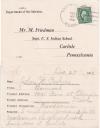 John W. Parker Student File