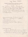 John Peter Malick Student File