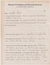 Walter Hill Student File