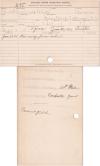 Archibald White Student File