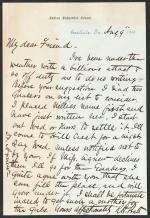 Letter from Richard H. Pratt to Cornelius R. Agnew, August 9, 1886