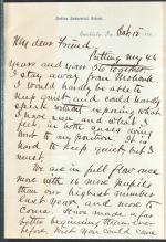 Letter from Richard H. Pratt to Cornelius R. Agnew, October 12, 1886