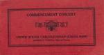 Commencement Concert program, 1915