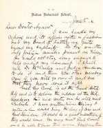 Letter from Richard H. Pratt to Cornelius R. Agnew, June 2, 1884