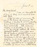 Letter from Richard H. Pratt to Cornelius R. Agnew, June 1, 1886