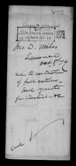 Recruitment and Rations at the Cheyenne & Arapaho Agency