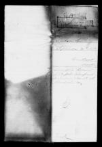 Descriptive Statement of Pupils from Rosebud Agency black and white scan of front of letter