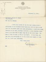 Letter from Oscar Lipps to Charles F. Himes Letter from Oscar Lipps to Charles F. Himes