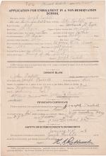 Joseph Tarbell (so se teio nen tat te) Application (Did Not Enroll) Joseph Tarbell (so se teio nen tat te) Application (Did Not Enroll)
